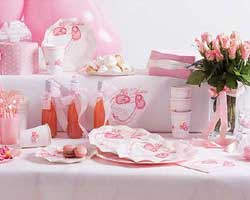 Coordinati tavola per Battesimo - BAMBINA